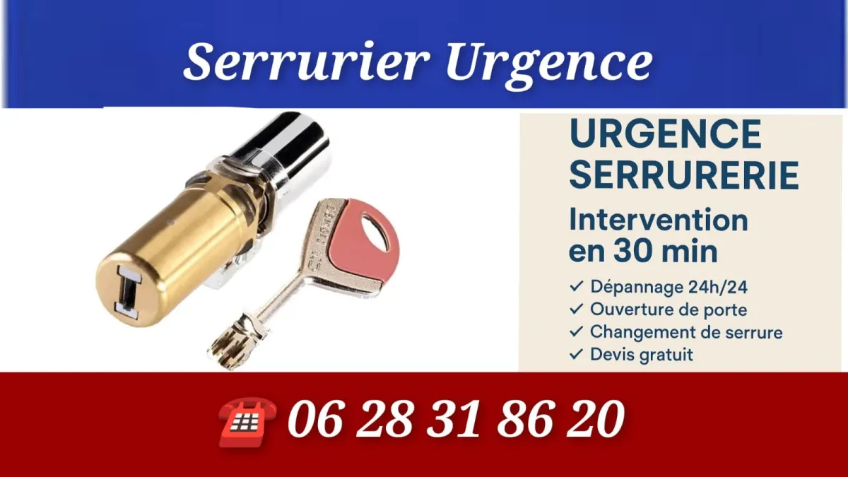 Dépannage serrurier urgent à Verquières disponible 24h/24